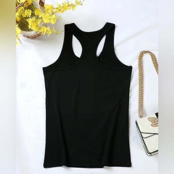 Beautifully Broken Black Tank Top - Picture 2 of 5